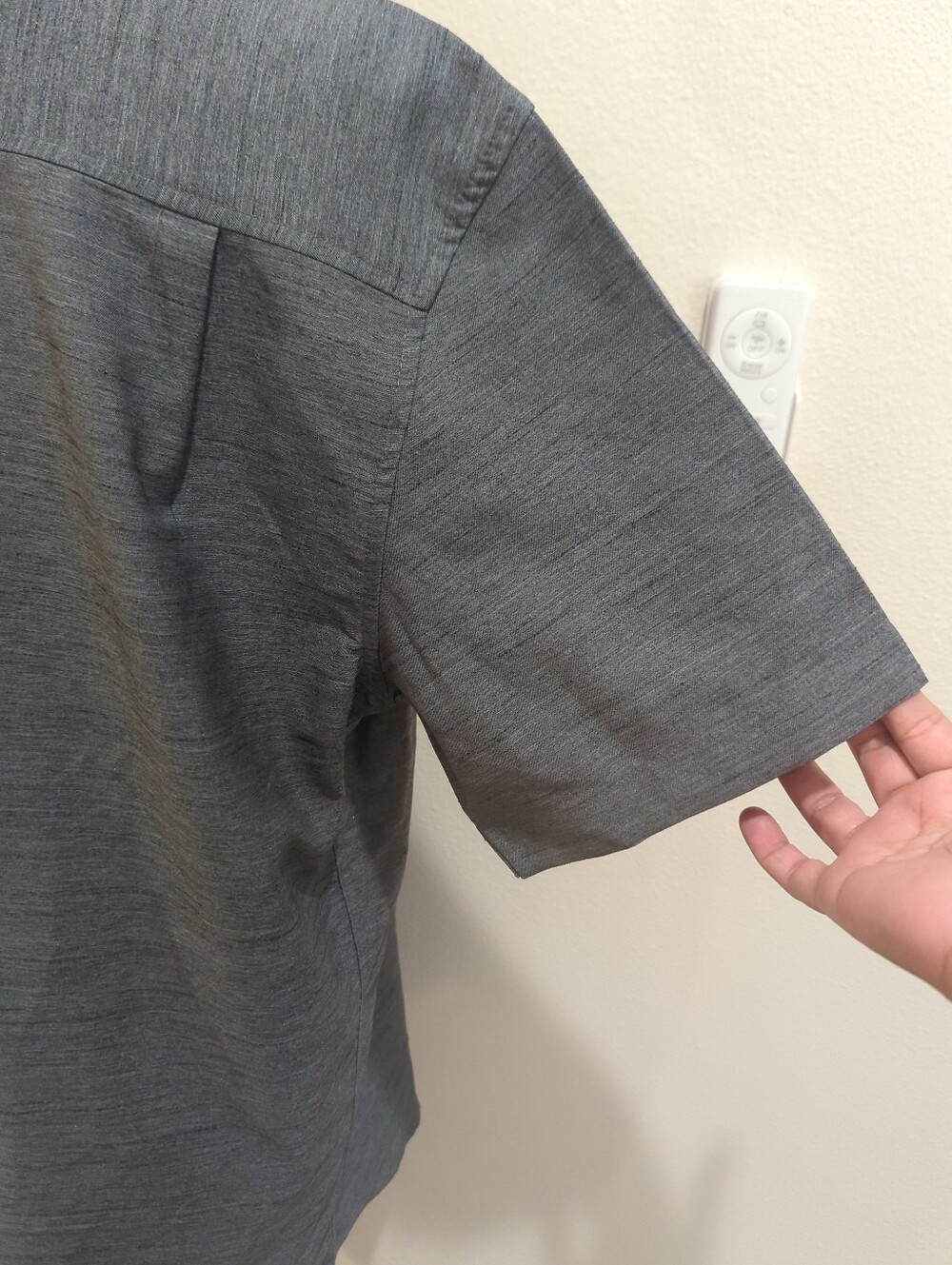 Hurley Charcoal Gray Short-Sleeve Button-Down Shirt - Picture 8 of 12